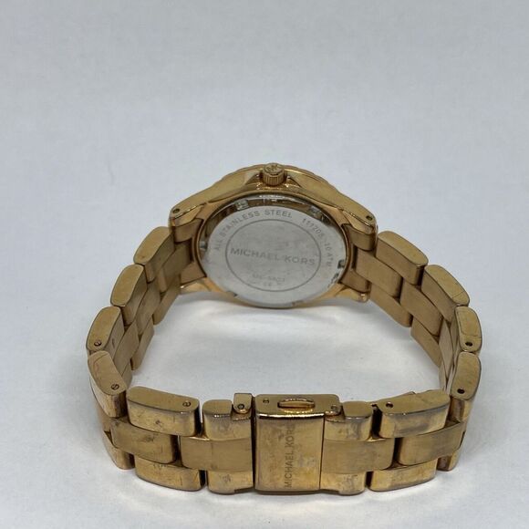 Michael Kors Glitz MK5403 Women's Stainless Steel Analog Dial Quartz Watch MP735 - Picture 9 of 11